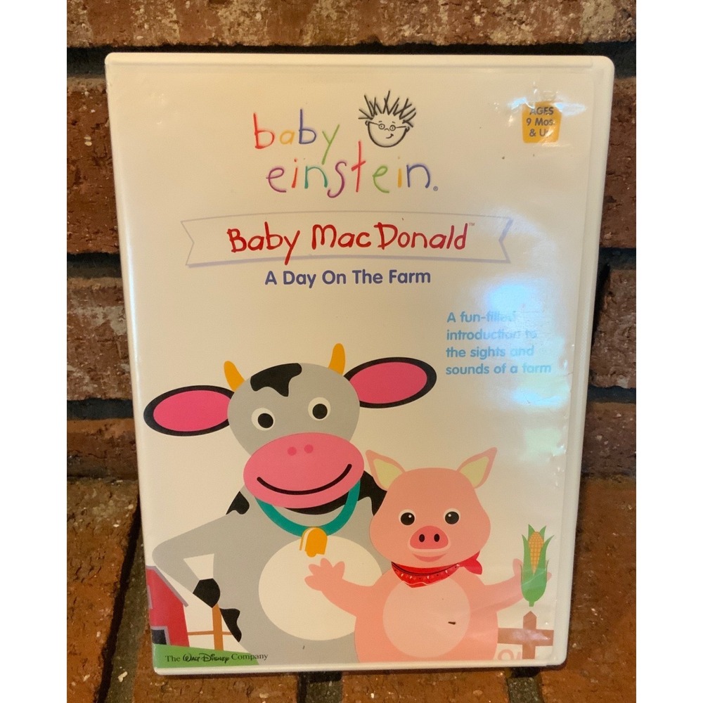 Baby Einstein Baby MacDonald A Day On The Farm DVD 2004 Disney Educational